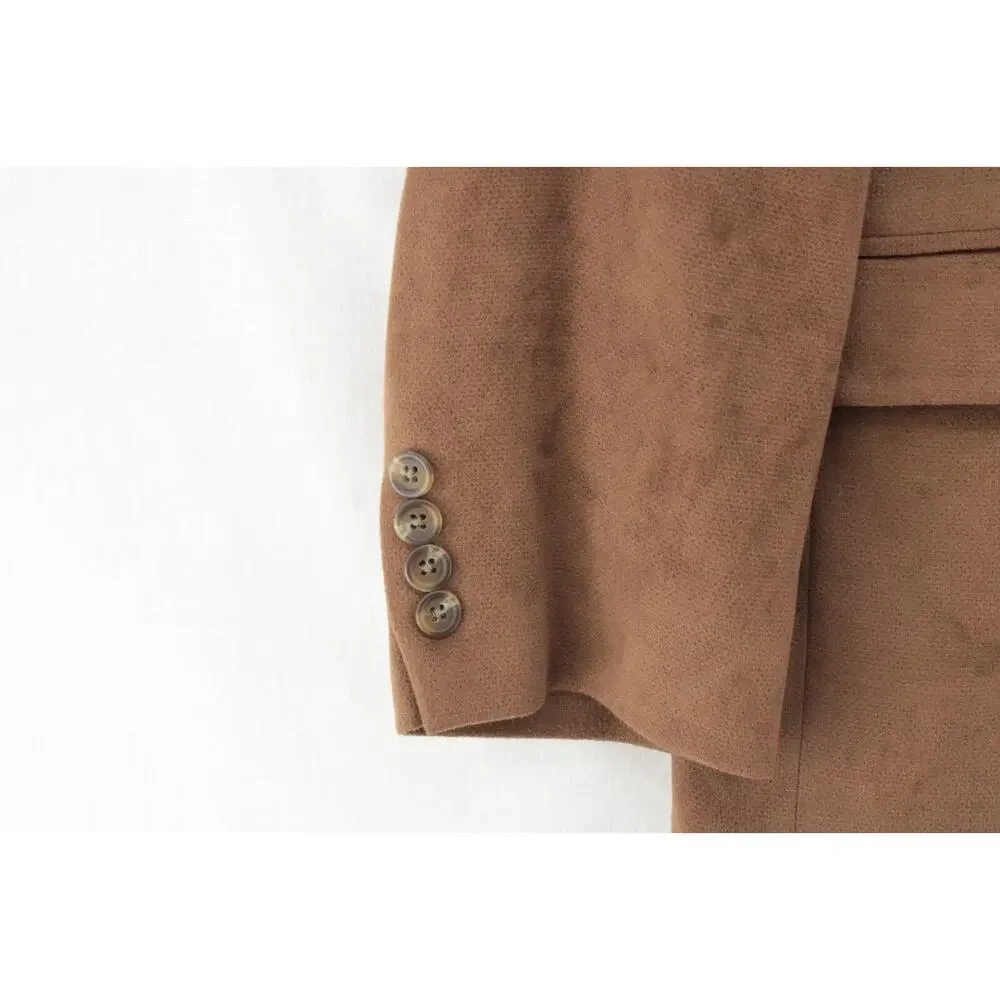 Ralph Lauren Sports Coat Blazer Jacket Mens 40R Brown 3 Button Ventless Casual